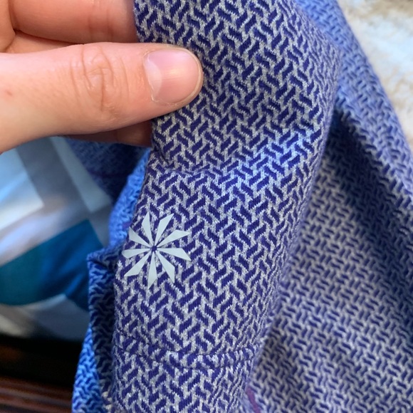 ATHLETA Herringbone Empowerment Tank Top Purple - Picture 5 of 7